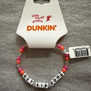 NWT - Little Words Project x Dunkin’ Beaded Bracelet